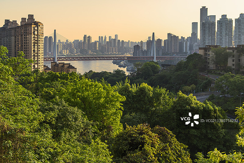 山与城，重庆，森林，雾都，山城图片素材