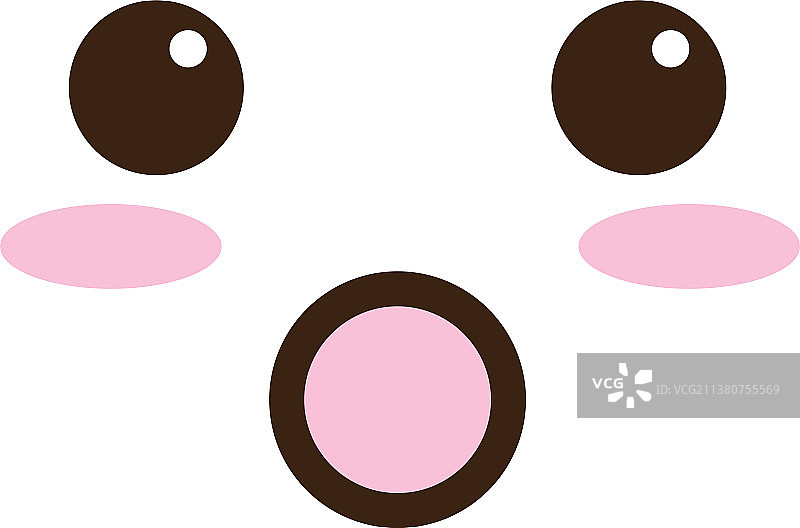 惊讶的可爱卡通人物图片素材