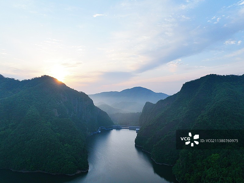 浙江山水  五泄风景图片素材