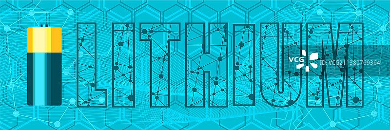 抽象圆柱电池图片素材