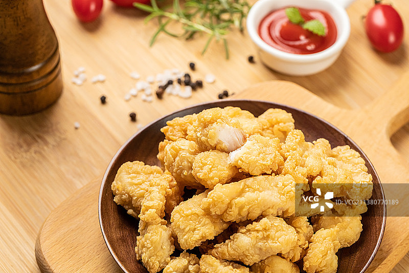 台式盐酥鸡图片素材