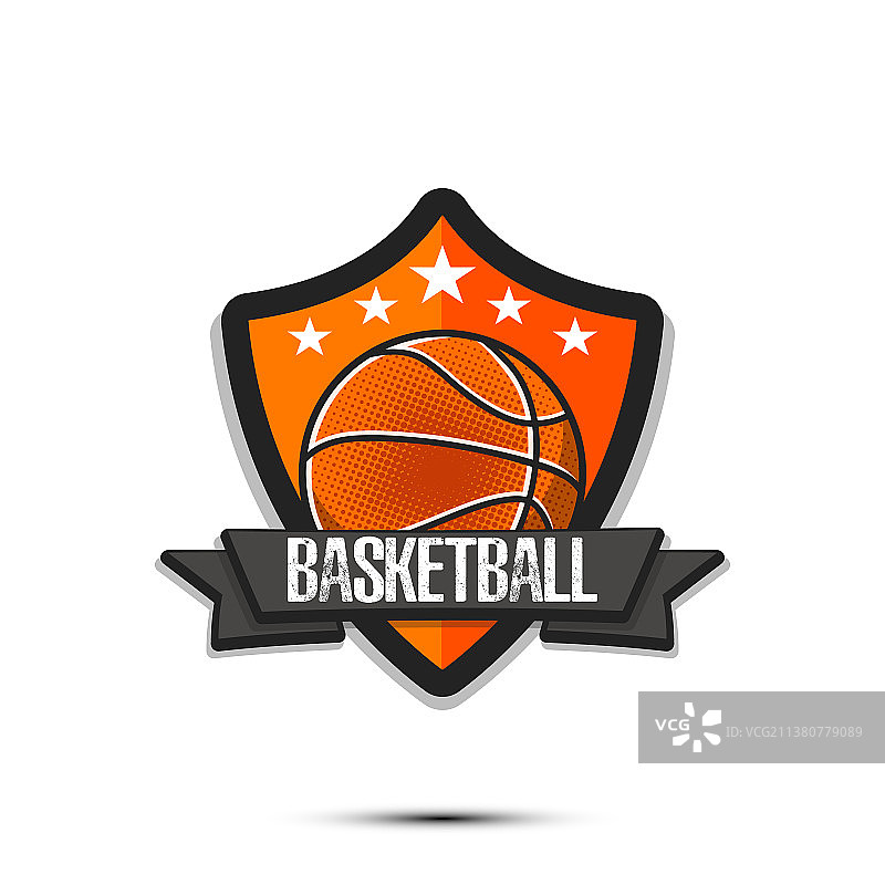 篮球Logo设计模板图片素材