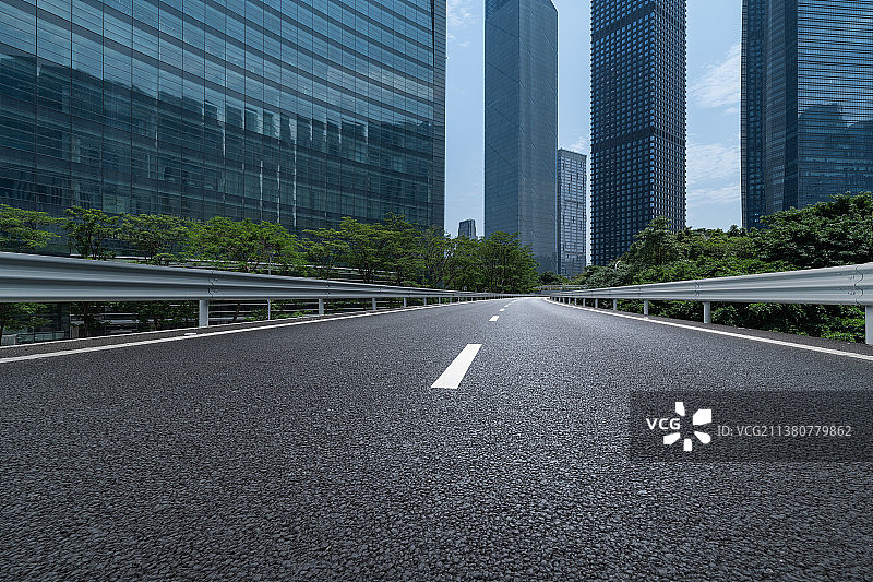 城市建筑与建筑路面图片素材