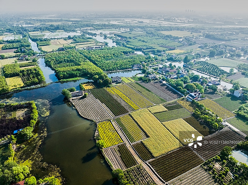 芜湖市鸠江区清水河周边风景图片素材