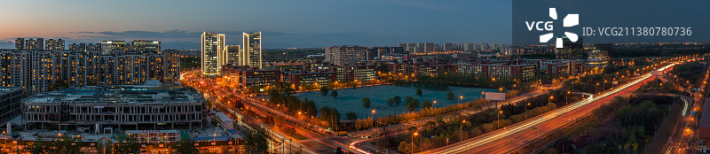 北京 来广营全景图片素材