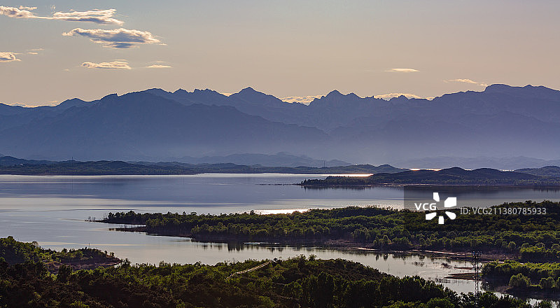 密云水库图片素材
