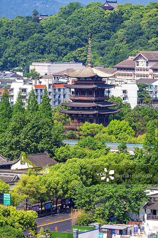 杭州城南望仙阁图片素材
