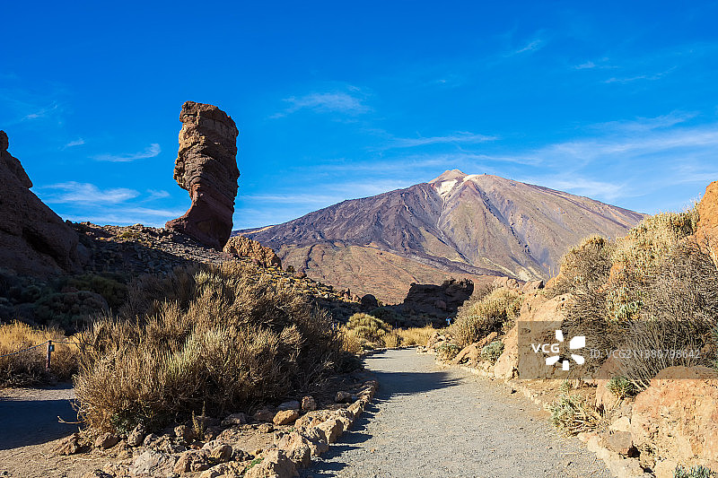 独特罗克钦查多岩层全景图片素材
