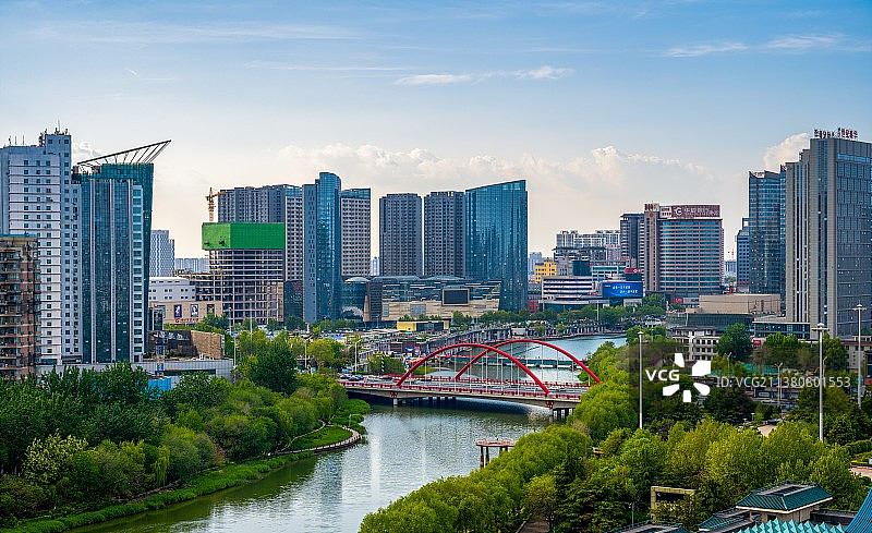 潍坊和平广场图片素材