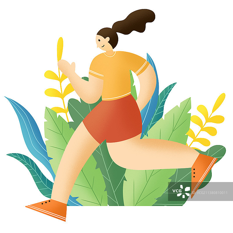 扁平插画包装图片素材