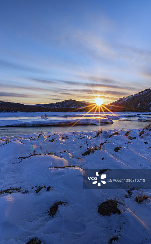 阿尔山四季风光图片素材