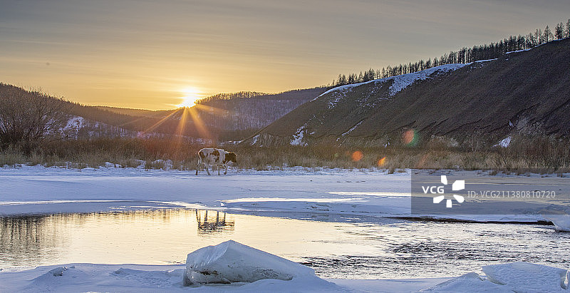 阿尔山四季风光图片素材