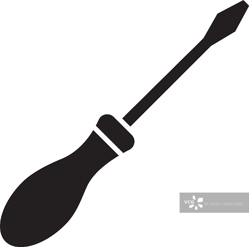 螺丝刀旋转螺丝标志图标图片素材