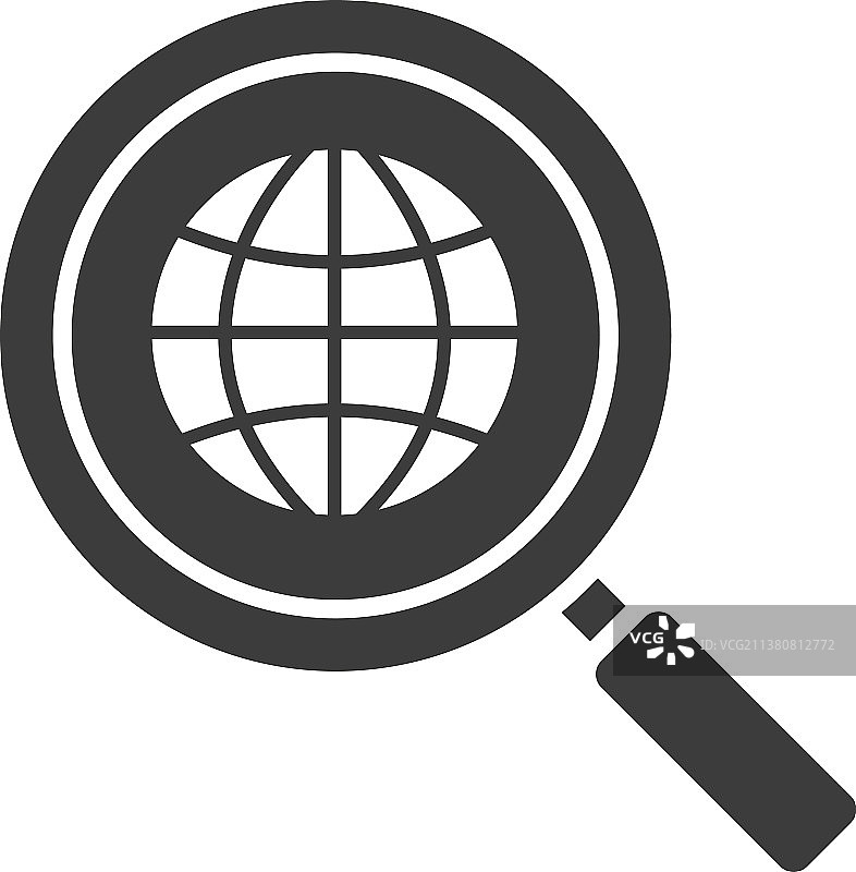 网络搜索标志图标图片素材