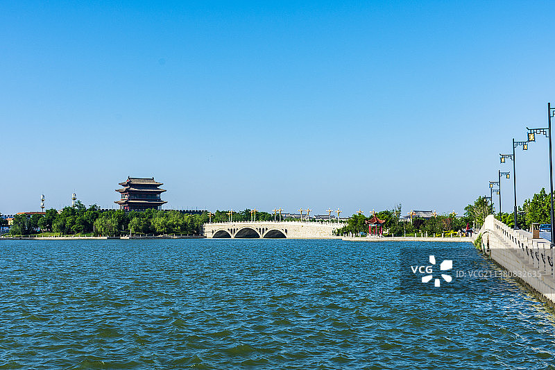 东昌湖畔立夏日22.5-6867图片素材