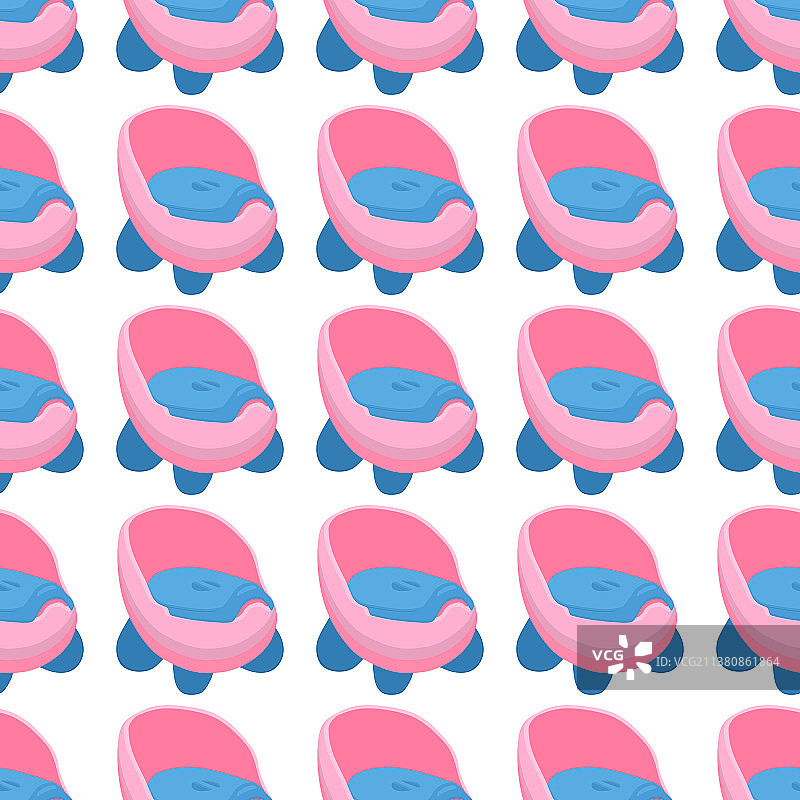 抽象无缝塑料婴儿罐图片素材