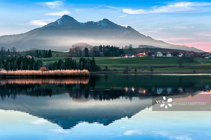 霍普芬湖 Hopfensee图片素材