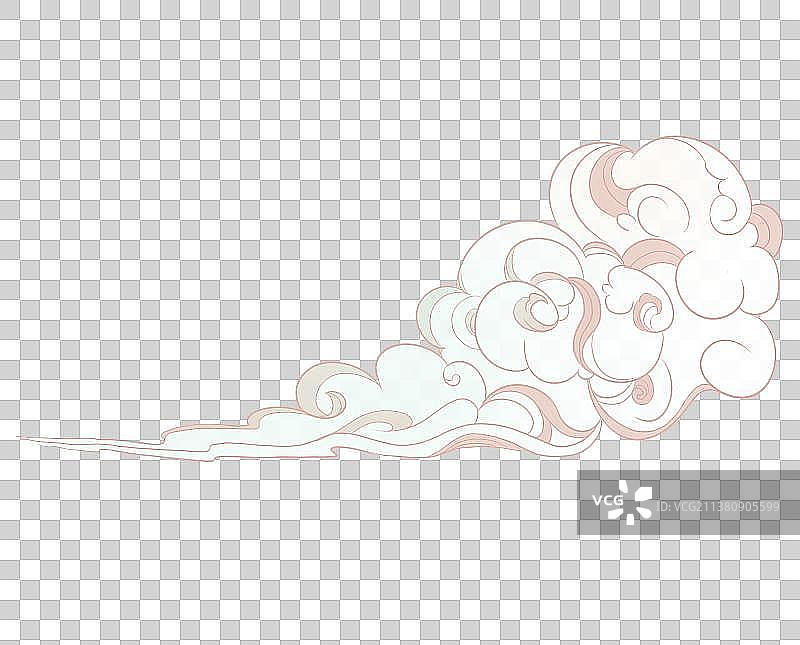 云元素插画图片素材