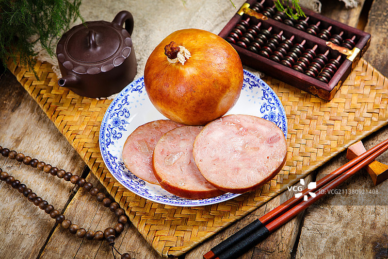 美味营养的香肚图片素材