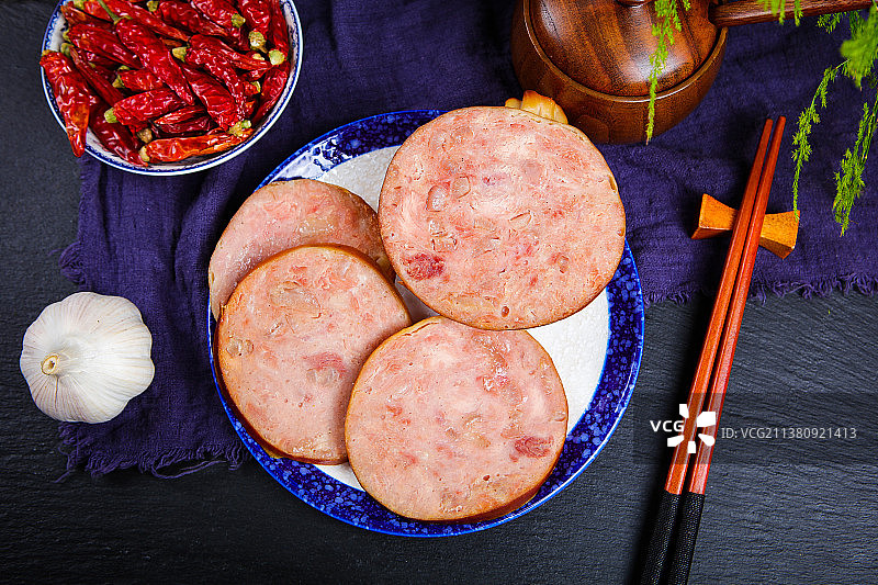 美味营养的香肚图片素材