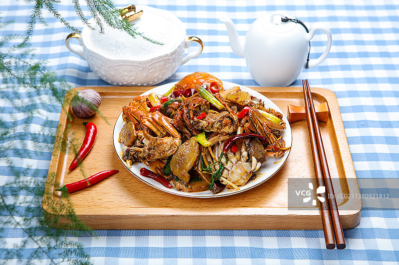 好吃营养的香辣蟹图片素材