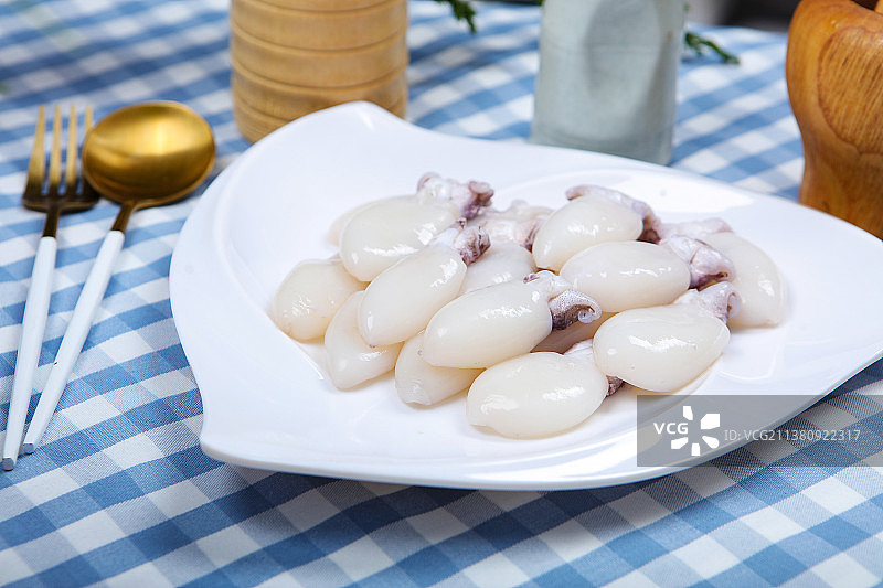 鲜美好吃的小墨鱼图片素材