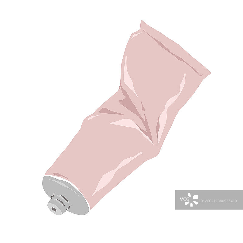 金属软管包装的保湿霜图片素材