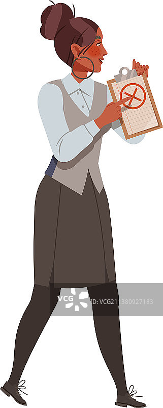 不满的女人和男同事争吵图片素材