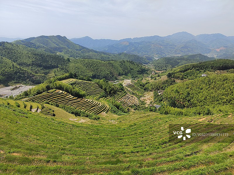 崇义县上堡梯田图片素材