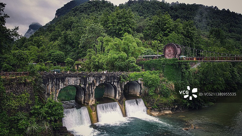 贵州 黔东南 荔波 小七孔图片素材