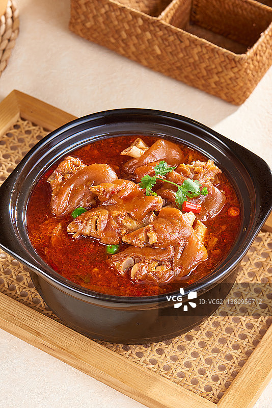 猪蹄煲图片素材