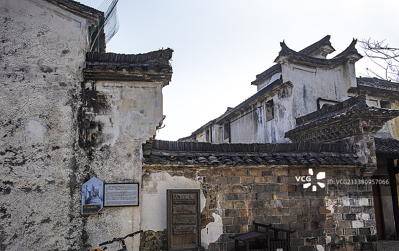 古老的房子  传统建筑 古典式 江南风格 龙门古镇图片素材