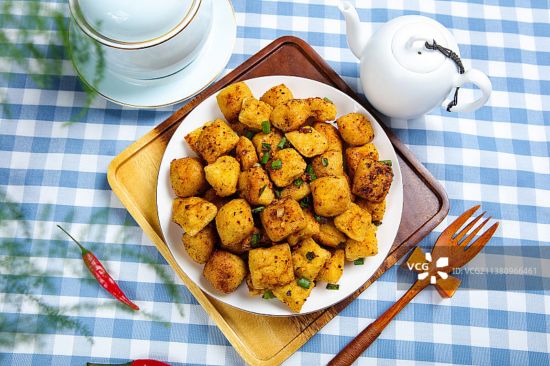 油炸臭豆腐图片素材