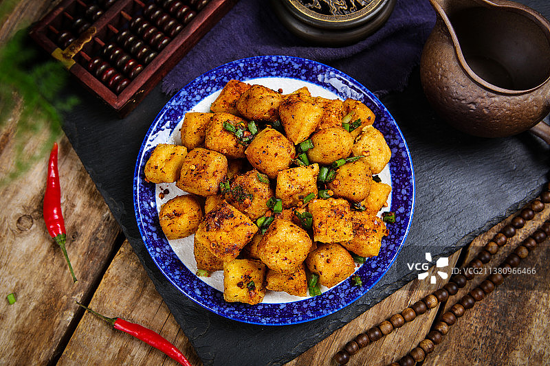 油炸臭豆腐图片素材