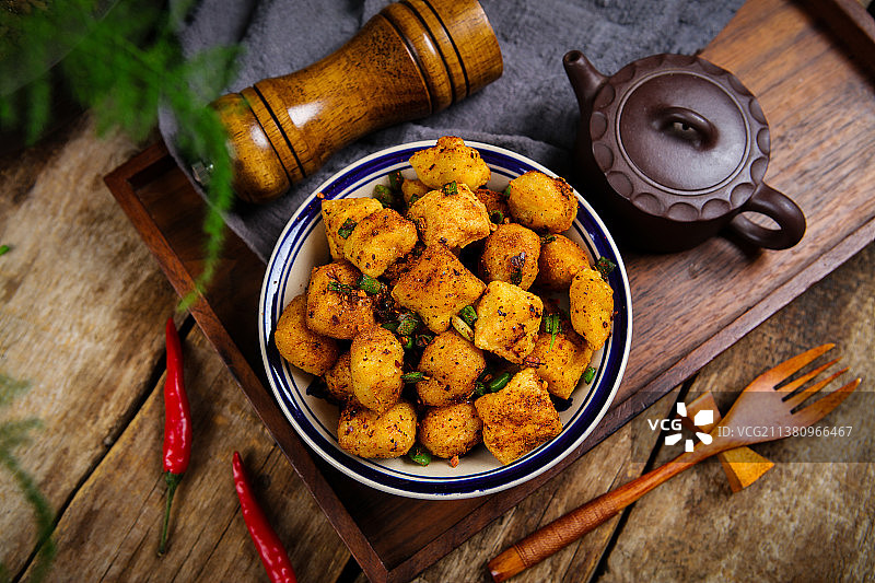 油炸臭豆腐图片素材