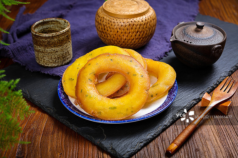 油炸葱油饼图片素材