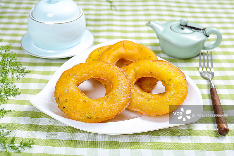 油炸葱油饼图片素材