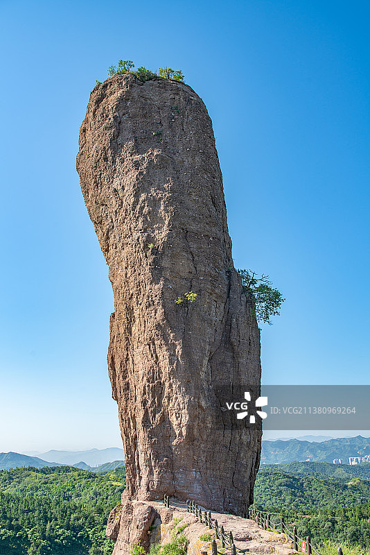 承德棒槌山特写图片素材