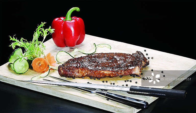 香煎牛排图片素材