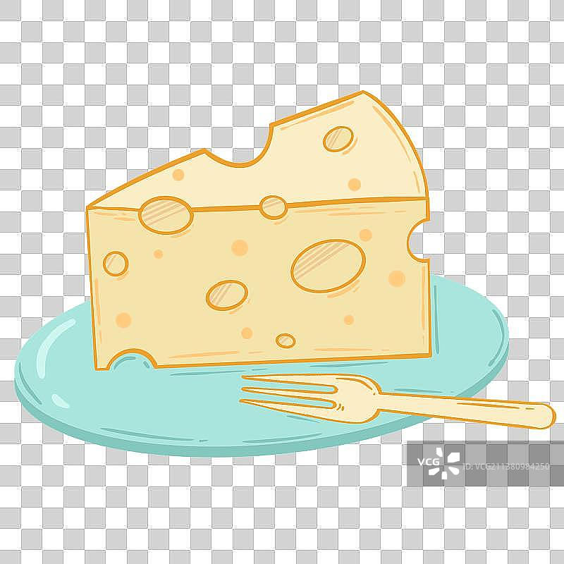 奶酪免扣元素图片素材