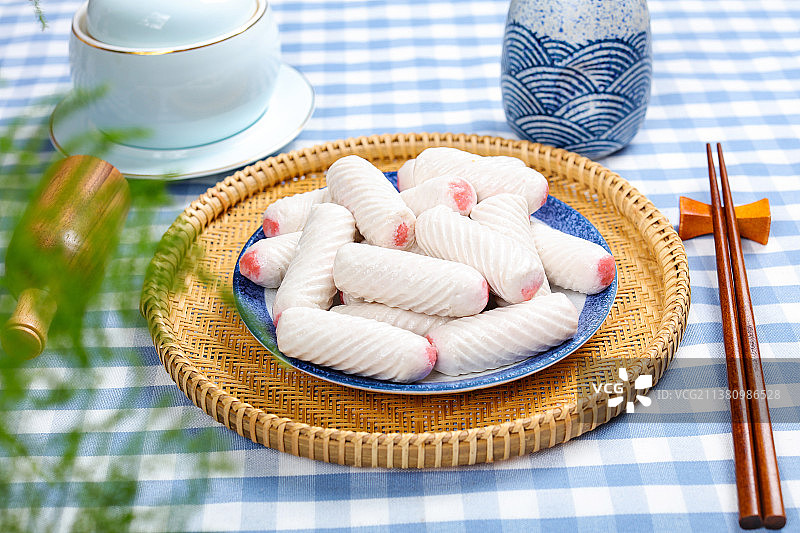 美味好吃的鱼肉卷图片素材