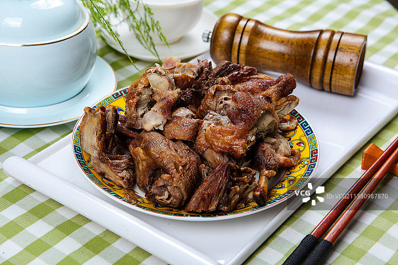 鲜香美味的蒸香鸭图片素材