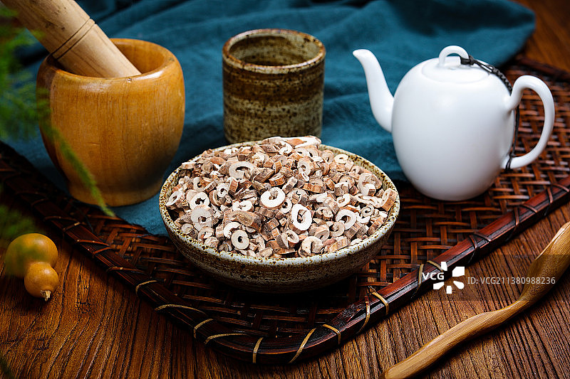 中药材丹皮图片素材