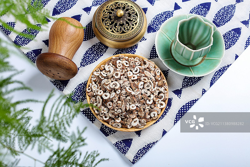 中药材丹皮图片素材