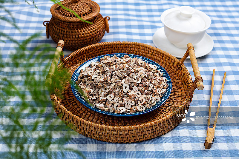 中药材丹皮图片素材