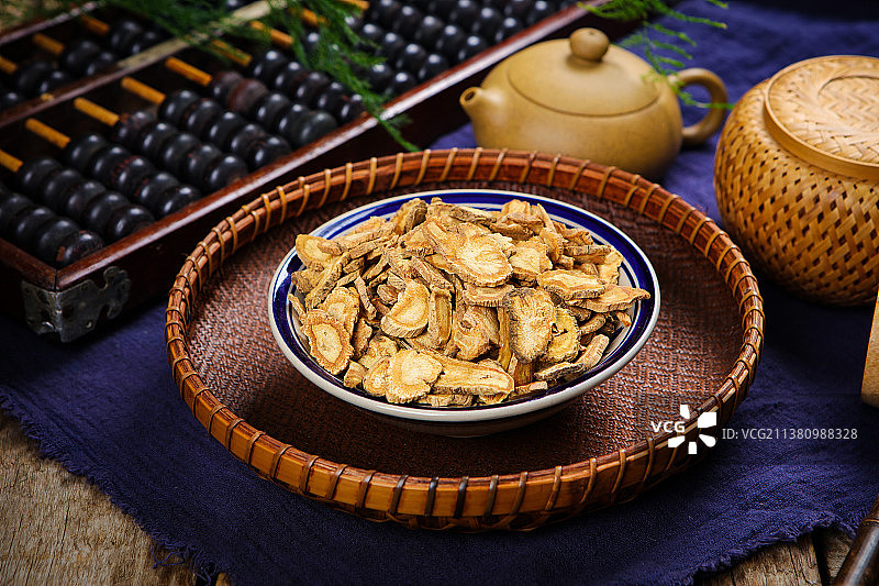 中药材防风图片素材