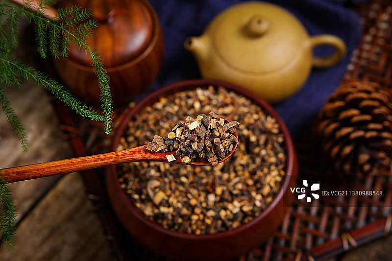 中药材桂枝图片素材