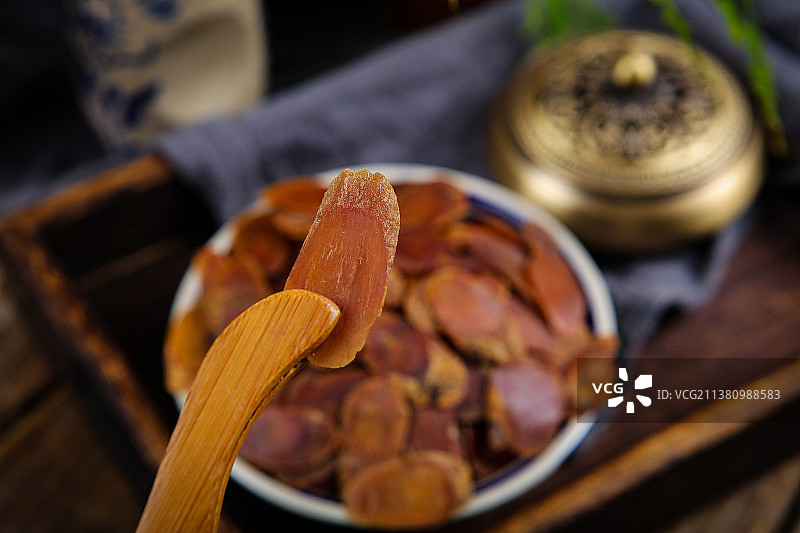 中药材红参图片素材