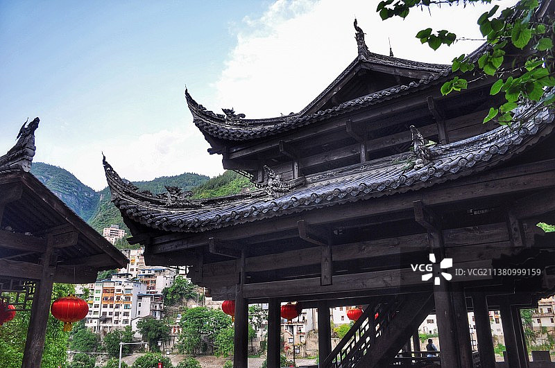 重庆巫溪古城墙图片素材