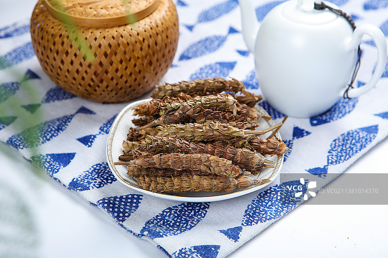 中药材夏枯草图片素材